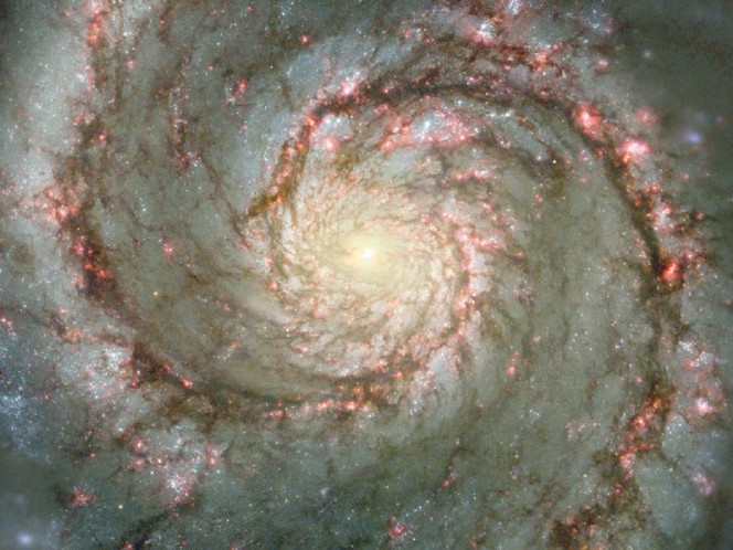 Example of a spiral galaxy